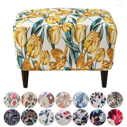 Chair Covers Bohemia Style Elastic Cover Relax Sofa Slipcovers With Seat Cushion Stretch Spandex Armchair Footstool