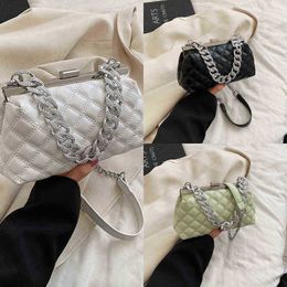 NXY bag 2022 New Fashion Jaw Designer Small PU Leather Chain Shoulder Crossbody Clutch Bag for Women Summer Luxury Handbags and Purses 220511