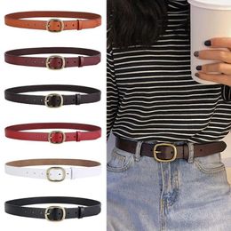 Belts Women All-match Wild Skirt Casual Pin Buckle Waistband Ladies Dress Pants Bands Genuine Leather Belt