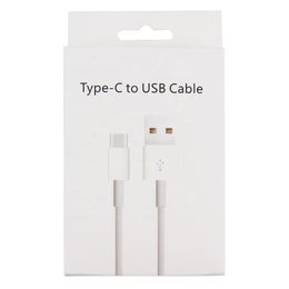 Retail Package Cable Boxes Tablet PC Accessories For Mobile Cell Phone Android Type C To Type-C Micro USB V8 Charger Charging Data Cables Empty Packaging Packing Box