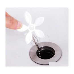 Other Bath Toilet Supplies Drain Pipe Hair Catcher Stopper Clog Flower Shape Kitchen Bathroom Sink Bathtub Sewer Philtre Antiblocki Dhgrz