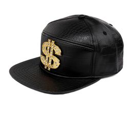 Pu Leather Hap Hip Hop Caps Crocodile Snapback Designer Ball Cap Fashion Diamond Baseball Hats Hiphop Hats for Men Women Spo1872531
