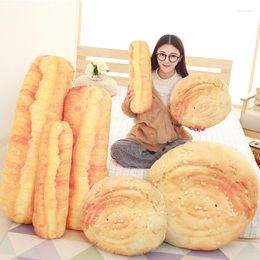 Pillow Individuality Original Simulation Twisted Dough-strips Baked Wheat Cake Fluffy Large Household Calm Doll Back