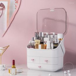 Storage Boxes Makeup Organiser Drawer Cosmetics Box Jewellery Nail Polish Container Portable For