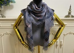 Women039s square scarf shawl pashmina good quality 15 silk 85 modal material print pattern size 130cm 130cm61585846131140