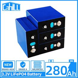 3.2V 271AH 280AH Lifepo4 Battery Brand New Rechargeable Lithium Iron Phosphate Battery DIY 12V 24V 48V or RV Boat Yacht Forklift