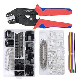 Other Hand Tools SN01BM Crimping pliers tool set1550pcs 254mm Dupont connectors and crimp pins0pcs 254 mm JSTXH JST connector kit 230106