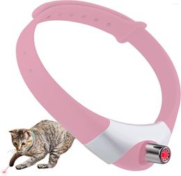 Cat Toys ATUBAN Wearable Automatic With LED Lights Electric Smart Amusing Collar For Kitten Interactive Indoor