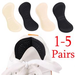 Women Socks & Hosiery 1-5 Pairs Heel Insoles Men 4D Sponge Stickers Abrasion Resistant Foot Insole Shoes Sticker Half Invisible Pads