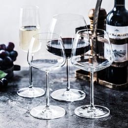 Wine Glasses Nordic High Quality Crystal Glass Rhomb Goblet Champagne Large Capacity Cocktail Cup Home Bar El Wedding Drinkware