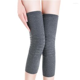 Knee Pads 2pcs Cashmere Men Women Stretchy Knit Warmer Support Brace Wrap Compression Sleeves Kneepads Cold Protective Gear