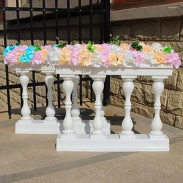 Decorative Flowers Wedding Road Cited Silk Rose Peony Hydrangea DIY Arched Door Flower Row Window T Station Decoration