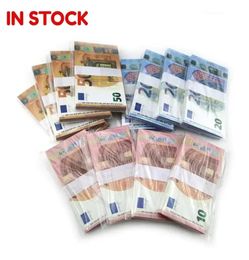 2022 New Fake Money Banknote 5 20 50 100 200 US Dollar Euros Realistic Toy Bar Props Copy Currency Movie Money Fauxbillets FY43001436245