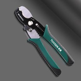 Other Hand Tools MultiTool Wire Stripper Crimper Professional Cable Cutter Plier Multifunction for Bending Electricians Pullwire 230106