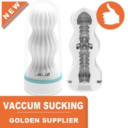 Beauty Items sexyual Toy Product Vacuum Sucking Love Hand Held Masturbator Cup Tool Male Adult Boy sexy Oral Device Machine For Men