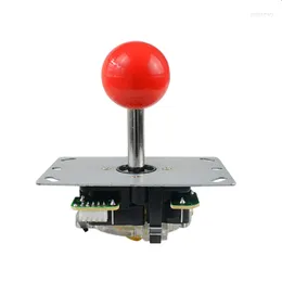 Game Controllers Classic Arcade Joystick 5Pin DIY Red Ball Fighting Stick Replacement Parts For Drop