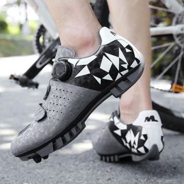 Cycling Footwear Self-Locking Sapatilha Ciclismo Mtb Shoes Professional Mountain Bike Sneakers Men Outdoor Non-Slip Bicycle Cleat