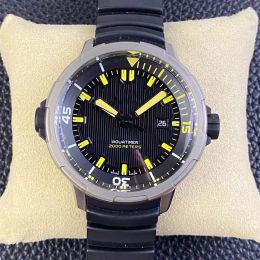 V6F Diving watches Automatic mechanical 2824 movement 46MM Titanium case Rubber strap Rotate inner and outer bezel Sapphire crystal glass Super