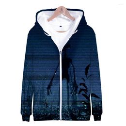 Men's Hoodies Siren Head 3D Zipper Sweatshirt Kpop Men/Women Fashion Casual Hoodie Print Autumn