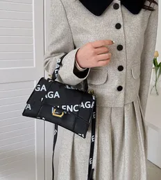 All-match Graffiti Unique One-Shoulder Handbag Trendy Girl Korean Style Messenger Bags