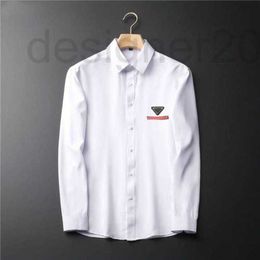 Men's Dress Shirts Designer spring men shirt solid Colour professional long sleeves business trend simple fashion coat men M-3XL FXBX