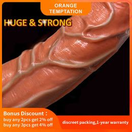 Beauty Items Big Realistic Dildo Soft Silicone Female Multiple Models Masturbator Skin Feel Penis With Strong Suction Cup Adult Toy for Women