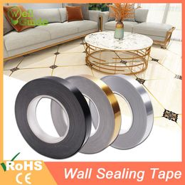 Wall Stickers Silver Gold Adhesive Floor Tile Strip Seam Foil Tape Waterproof Sealing Home Decoration 0.5/1/2 5000cm