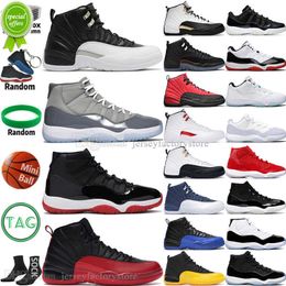 TOP OG Playoffs Royalty Taxi 12 12s Mens Basketball Shoes Cool Grey 11 11s Concord Bred Sketch Legend Blue Flu Game Royal Utility Grind UNC Men