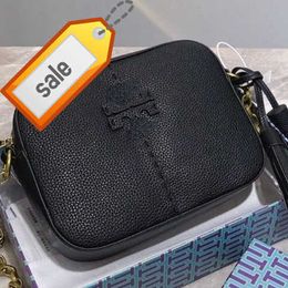 Brand Designer Shoulder Bags Crossbody Bag Tote Womens 2024 New Texture Leather Shoulder Strap Double Zipper Camera Bag Gift Box Factory Direct Sales