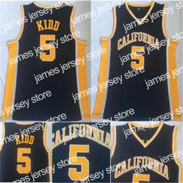 College Basketball Wears wholesale Jason Kidd College Basketball Jerseys Mens California Golden Bears Vintage Home Stitched Shirts S-XXL