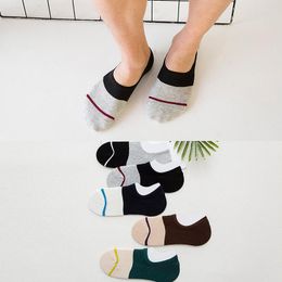Men's Socks Summer Male Invisible Man Cotton Frontline Leisure Time Sock Low Cut Ankle Boy Boat Casual Slippers 1pair 2pcs WS115