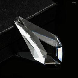 Chandelier Crystal 2PCS 75MM 5750 Arrow Prism Suncatcher Lamp Part Clear Glass Art Faceted Pendant Hanging Home Wedding Decor