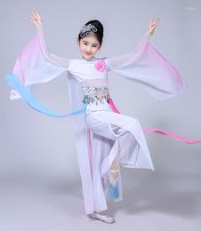 Stage Wear Children's Classical Dance Performance Dress Girl Flowing Cool Fairy Suit Toddler Jiangnan Umbrella