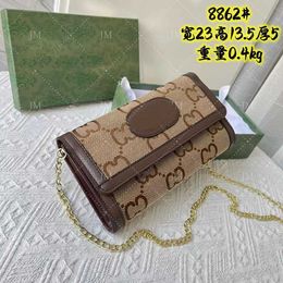 Shops Sell Designer Bags Cheaply Women's with Horse Buckle in Spring and Summer 2023 Fashionable Printing Small Square Chain Mobile Phone Change One