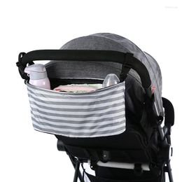 Stroller Parts Baby Organizer Born Trolley Storage Bag Nappy Diaper Bags Carriage Buggy Pram Cart Basket Hook Accessories