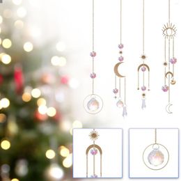 Decorative Figurines Wood Wind Chimes Large Lamp Decoration Window Room Chime Outdoor Hanging Crystal For Loss Of Loved One