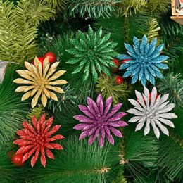 Christmas Decorations Decoration Tree Onion Powder Simulation Flower Package 6-color Scene