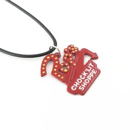 Pendant Necklaces The Movie Riverdale Necklace High Quality Cosplay Kawaii Jewellery Red Metal Woman/man Gift