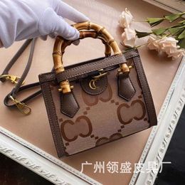 Shops Sell Designer Bags Cheaply New Japane Tote Cowhide One Shoulder Crossbody Women's Bamboo Knot Handbag 655661