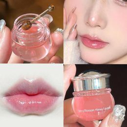 Lip Gloss Safe Smooth Texture Masque Exfoliate Anti-drying Deep Penetration Cherry Blossom Honey Moisturiser