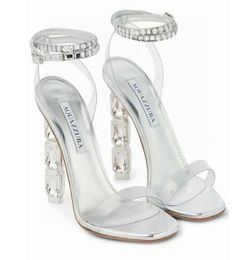 dress shoes luxury women aquazzuras aura plexi sandal shoes design high plateau bridal black wedding party lady high heels 35436469206