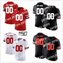 American College Football Wear Custom Ohio State Buckeyes JK Dobbins College Football OSU 150TH Thayer Munford Tyreke Smith Jeremy Ruckert Nicholas Petit-Frere Ga