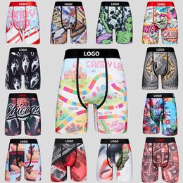 New Men Boy Underpants Unisex Boxers High QualityUnderwear Designer Printed Shorts Soft Breathable Branded Male With Package