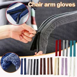 Chair Covers Knitted Armrest Cover Colour Pattern Computer Swivel Arm Rest Office Household I3T2