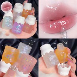 Lip Gloss Transparent Crystal Jelly Lipgloss Shiny Mirror Water Moisturising Oil Glitter Liquid Primer Creative Makeup