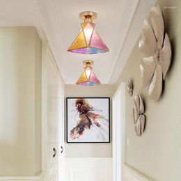 Ceiling Lights Luxury Corridor Lamp Nordic Living Room Porch Creative Modern Simple Led Light For PVC