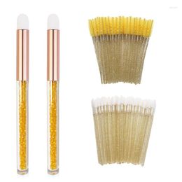 False Eyelashes Make Up Tool For Eyelash Extensions Crystal Glitter Cleaning Mousse Brush Clean Before Grafting