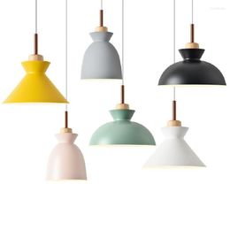 Pendant Lamps LukLoy Modern Colourful Light Lamp Hang For Foyer Dining Table Bedroom Living Room Studio Island Cafe Bar