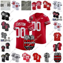 Ncaa Ohio State Buckeyes Custom Ed College Football Jersey 54 John Simon 2 Marshon Lattimore 83 Terry