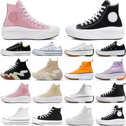 Womens Canvas Shoes Platform Clean High Top Low Heel Black Running Sneakers Women Classic Casual Trainers Fashion x3
